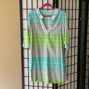 Echo medium bathing suit coverup
